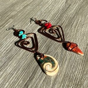 Handcrafted One of a kind Earrings
